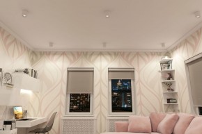 DK3090-WH+CH Светильник накладной IP 20, 10 Вт, GU5.3, LED, белый/хром, пластик в Полевском - polevskoy.mebel24.online | фото 2