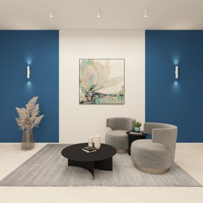 DK5022-WH Настенный светильник, IP20, до 15 Вт, LED, 2xGU10, белый, алюминий в Полевском - polevskoy.mebel24.online | фото 3