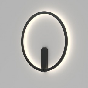 DK5035-BK Бра ROUND со светодиодом, IP20, 24W, 3000/4000/6500K, черный, алюминий в Полевском - polevskoy.mebel24.online | фото