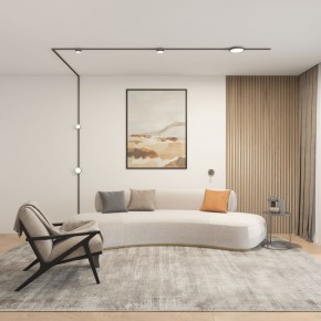 DK5072-DN Бра SHINE WALL со светодиодом, D104*H68, IP20, 3000К, 3W, RA?90, темный никель, алюминий в Полевском - polevskoy.mebel24.online | фото 5