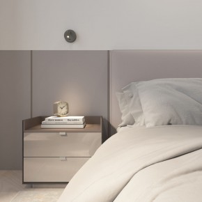 DK5072-DN Бра SHINE WALL со светодиодом, D104*H68, IP20, 3000К, 3W, RA?90, темный никель, алюминий в Полевском - polevskoy.mebel24.online | фото 9