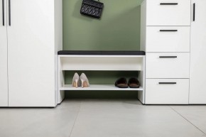 ЭЙР прихожая (модульная) Белый Шагрень в Полевском - polevskoy.mebel24.online | фото 23