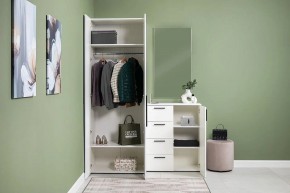 ЭЙР прихожая (модульная) Белый Шагрень в Полевском - polevskoy.mebel24.online | фото 25