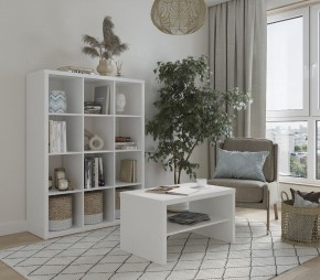 Журнальный стол Энкель 82С, тамбурат, цвет белый в Полевском - polevskoy.mebel24.online | фото 4