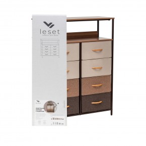 Комод Leset Локи 8 ящ. с полкой в Полевском - polevskoy.mebel24.online | фото 10