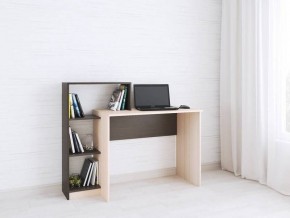 Компьютерный стол Квартет-2 венге/дуб молочный в Полевском - polevskoy.mebel24.online | фото