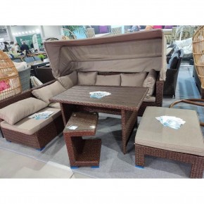 Комплект мебели с диваном AFM-320B-T320 Brown в Полевском - polevskoy.mebel24.online | фото 2