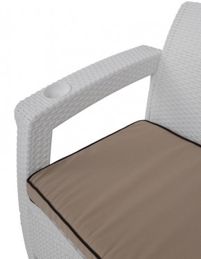 Комплект уличной мебели Yalta Premium Terrace Set (Ялта) белый (+подушки под спину) в Полевском - polevskoy.mebel24.online | фото 5