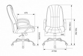 Кресло для руководителя T-898SL/BLACK в Полевском - polevskoy.mebel24.online | фото