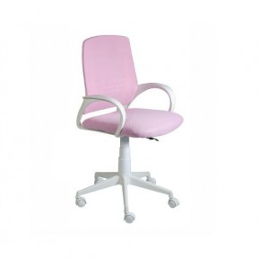 Кресло Ирис White сетка/ткань розовая в Полевском - polevskoy.mebel24.online | фото