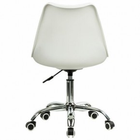 Кресло стул BRABIX "Eames MG-310 CH", хром, пластик белый, экокожа белая, 532923 в Полевском - polevskoy.mebel24.online | фото 4