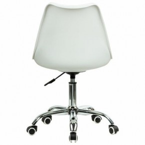 Кресло стул BRABIX "Eames MG-310 CH", хром, пластик белый, ткань серая, 532924 в Полевском - polevskoy.mebel24.online | фото 4