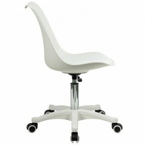 Кресло стул BRABIX "Eames MG-310 PL", пластик белый, экокожа белая, 532926 в Полевском - polevskoy.mebel24.online | фото 3