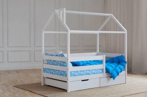 Кровать-домик 80*190 Белый в Полевском - polevskoy.mebel24.online | фото 5