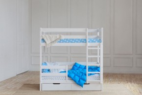 Кровать двухъярусная без крыши 80*190 Белый в Полевском - polevskoy.mebel24.online | фото 4
