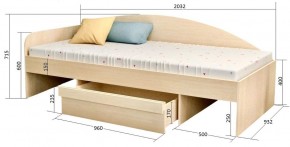 Кровать Изгиб в Полевском - polevskoy.mebel24.online | фото 2