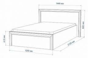 Кровать полутораспальная Нобиле Кр-120 в Полевском - polevskoy.mebel24.online | фото 3