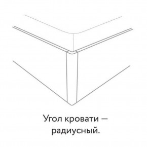 Кровать "Милана" с мягкой спинкой БЕЗ основания 1200х2000 в Полевском - polevskoy.mebel24.online | фото 3