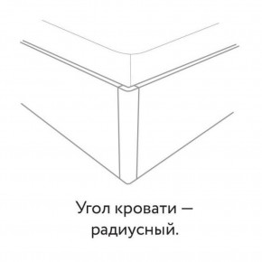 Кровать "Сандра" БЕЗ основания 1200х2000 в Полевском - polevskoy.mebel24.online | фото 3