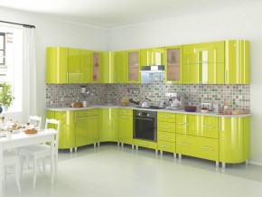 Кухня Танго лайм модульная в Полевском - polevskoy.mebel24.online | фото 2