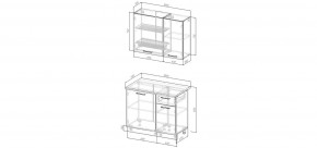 Кухонный гарнитур Белый Глянец 1000 (Стол. 26мм) в Полевском - polevskoy.mebel24.online | фото 3