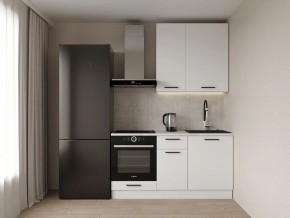 Кухонный гарнитур Белый Глянец 1600 h950 (Стол. 38мм) в Полевском - polevskoy.mebel24.online | фото 1