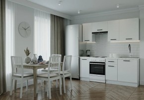 Кухонный гарнитур Белый Глянец 2000 (Стол. 26мм) в Полевском - polevskoy.mebel24.online | фото 1