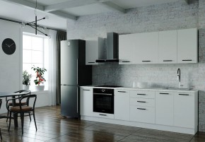 Кухонный гарнитур Белый Глянец 2800 (Стол. 38мм) в Полевском - polevskoy.mebel24.online | фото