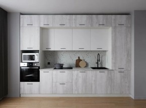 Кухонный гарнитур Бланка 3400 (Стол. 26мм) в Полевском - polevskoy.mebel24.online | фото