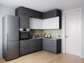 Кухонный гарнитур Меренга 2200*1700 (Стол. 38мм) в Полевском - polevskoy.mebel24.online | фото