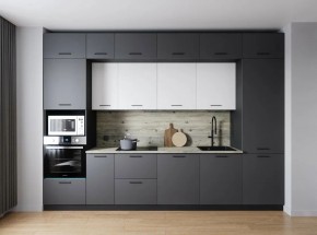 Кухонный гарнитур Меренга 3400 (Стол. 38мм) в Полевском - polevskoy.mebel24.online | фото