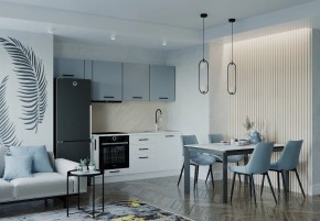 Кухонный гарнитур Ниагара 2550 (Стол. 26мм) в Полевском - polevskoy.mebel24.online | фото