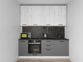 Кухонный гарнитур Санторини 2200 h 950 (Стол. 26мм) в Полевском - polevskoy.mebel24.online | фото