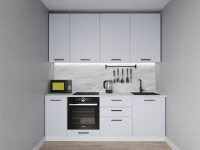 Кухонный гарнитур Смоки 2200 h950 (Стол. 38 мм) в Полевском - polevskoy.mebel24.online | фото
