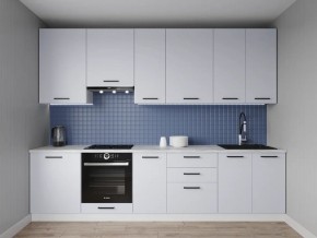 Кухонный гарнитур Смоки 2400 h950 (Стол. 38 мм) в Полевском - polevskoy.mebel24.online | фото