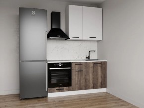 Кухонный гарнитур Старое Дерево 1600 h950 (Стол. 38мм) в Полевском - polevskoy.mebel24.online | фото