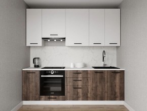 Кухонный гарнитур Старое Дерево 2400 h950 (Стол. 26мм) в Полевском - polevskoy.mebel24.online | фото 1