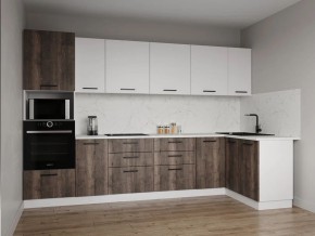 Кухонный гарнитур Старое Дерево 3200*1400 (Стол. 38мм) в Полевском - polevskoy.mebel24.online | фото