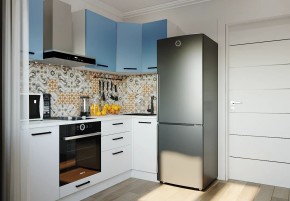 Кухонный гарнитур угловой Капри 2200х1000 (Стол. 38мм) в Полевском - polevskoy.mebel24.online | фото