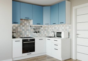 Кухонный гарнитур угловой Капри 2200х1600 h950 (Стол. 26мм) в Полевском - polevskoy.mebel24.online | фото