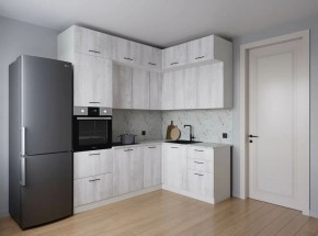 Кухонный гарнитур угловой Пайн 2200*1700 (Стол. 38мм) в Полевском - polevskoy.mebel24.online | фото