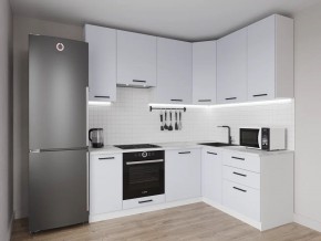 Кухонный гарнитур угловой Смоки 2200*1600 h950 (Стол. 26мм) в Полевском - polevskoy.mebel24.online | фото 1