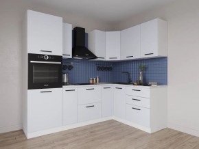 Кухонный гарнитур угловой Смоки 2400*1600 (Стол. 38мм) в Полевском - polevskoy.mebel24.online | фото