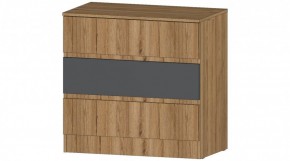 ЛЕНОРА Комод 3 ящика (графит) в Полевском - polevskoy.mebel24.online | фото