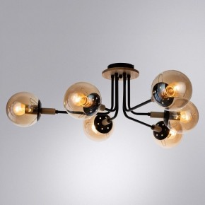 Люстра на штанге Arte Lamp Oxford A2716PL-6BK в Полевском - polevskoy.mebel24.online | фото 2