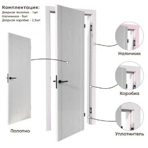 Межкомнатная дверь Bolivar Каньон браун (комплект) в Полевском - polevskoy.mebel24.online | фото 4