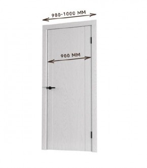 Межкомнатная дверь Bolivar Каньон браун (комплект) 900 в Полевском - polevskoy.mebel24.online | фото