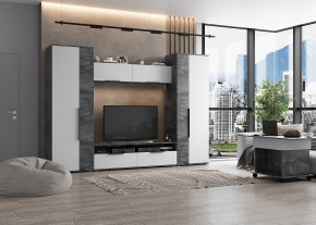 МОНИКА Гостиная (модульная) айрон рок в Полевском - polevskoy.mebel24.online | фото 1