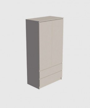 МОРИ МШ 900.1 Шкаф с 2-мя дв. и 2-мя ящ. (Сатин) в Полевском - polevskoy.mebel24.online | фото 2