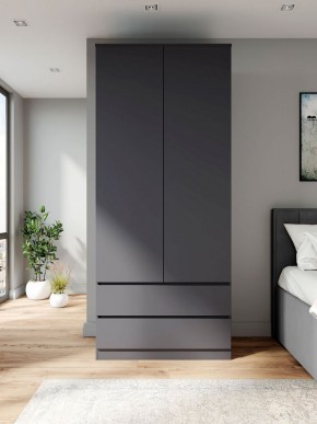 МОРИ МШ 900.2 Шкаф (графит) в Полевском - polevskoy.mebel24.online | фото 2
